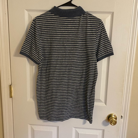 Michael Kors Casual Striped Polo- Men’s Medium - Picture 3 of 3